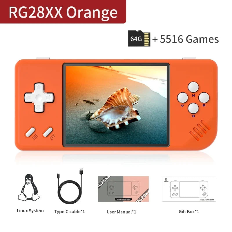 Anbernic RG28XX Handheld, 2.83-inch IPS, Linux, 3100mAh