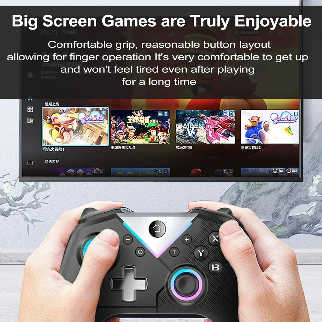 617 Wireless Controller for Nintendo Switch & PC, Hall Effect