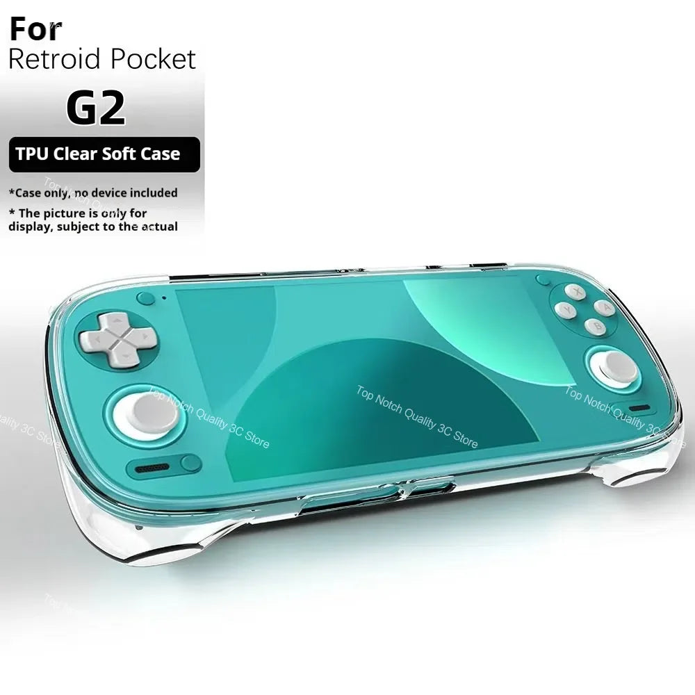 Retroid Pocket G2 TPU Protective Case, Transparent Options
