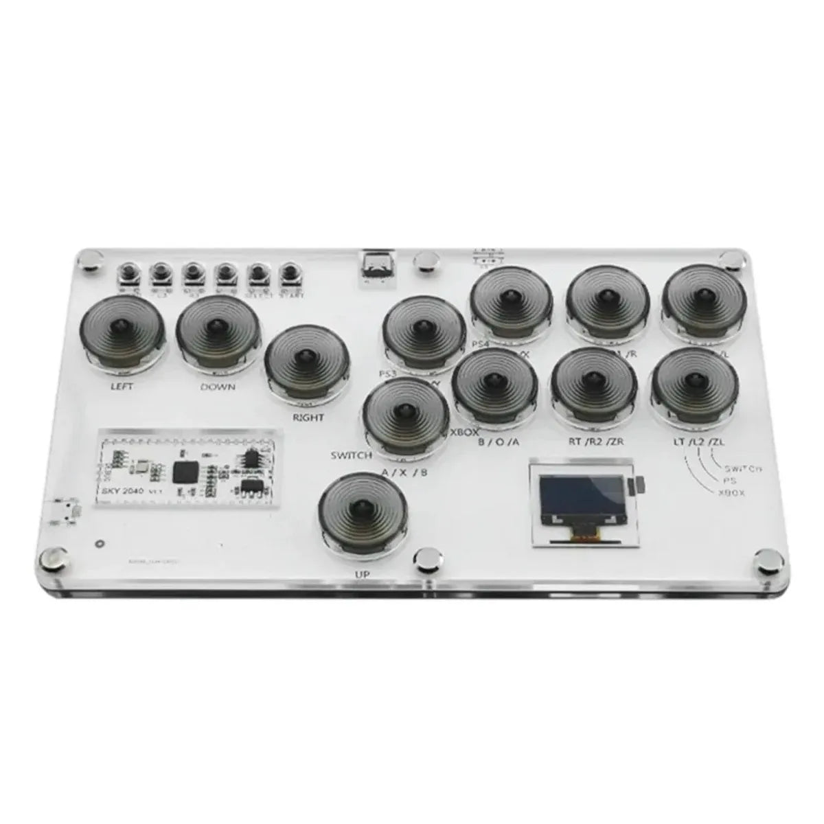 Slimbox Mini Hitbox Leverless Controller for PC/PS3/PS4/Switch