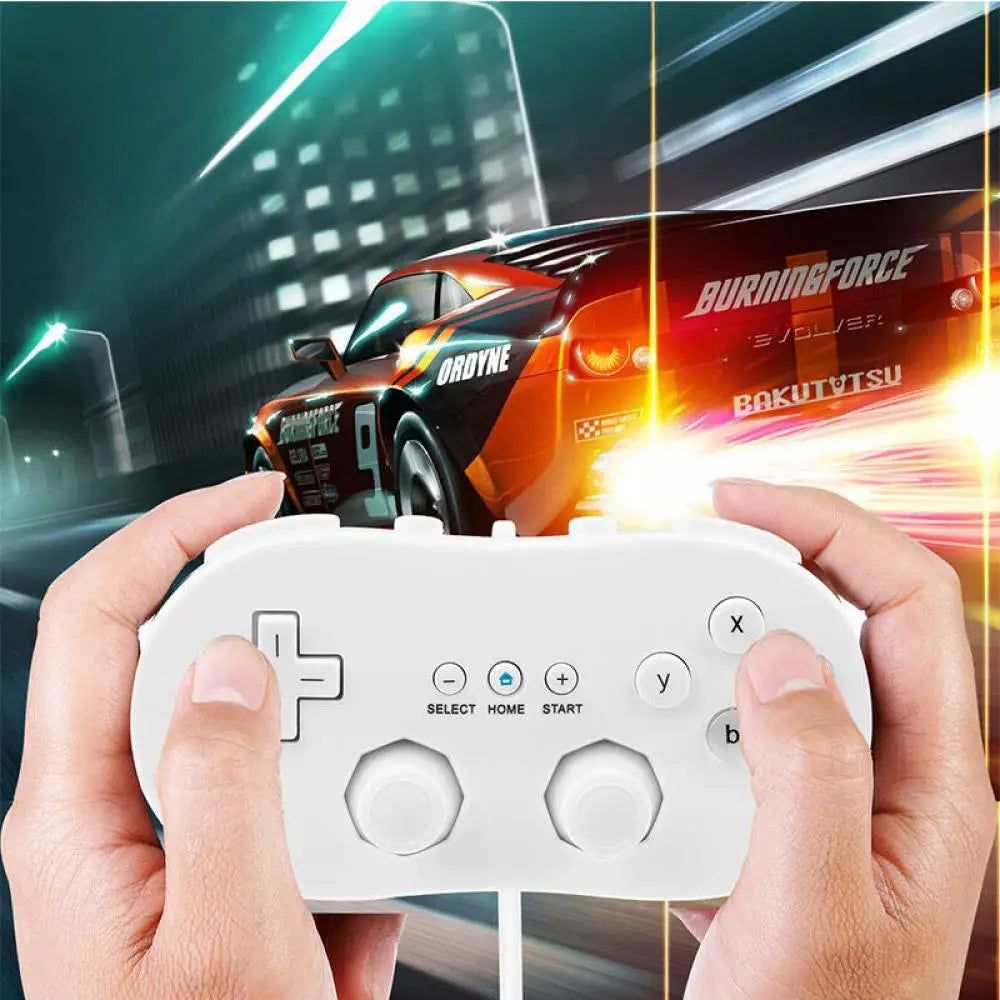 Wired Classic Controller Gamepad for Nintendo Wii and Wii U