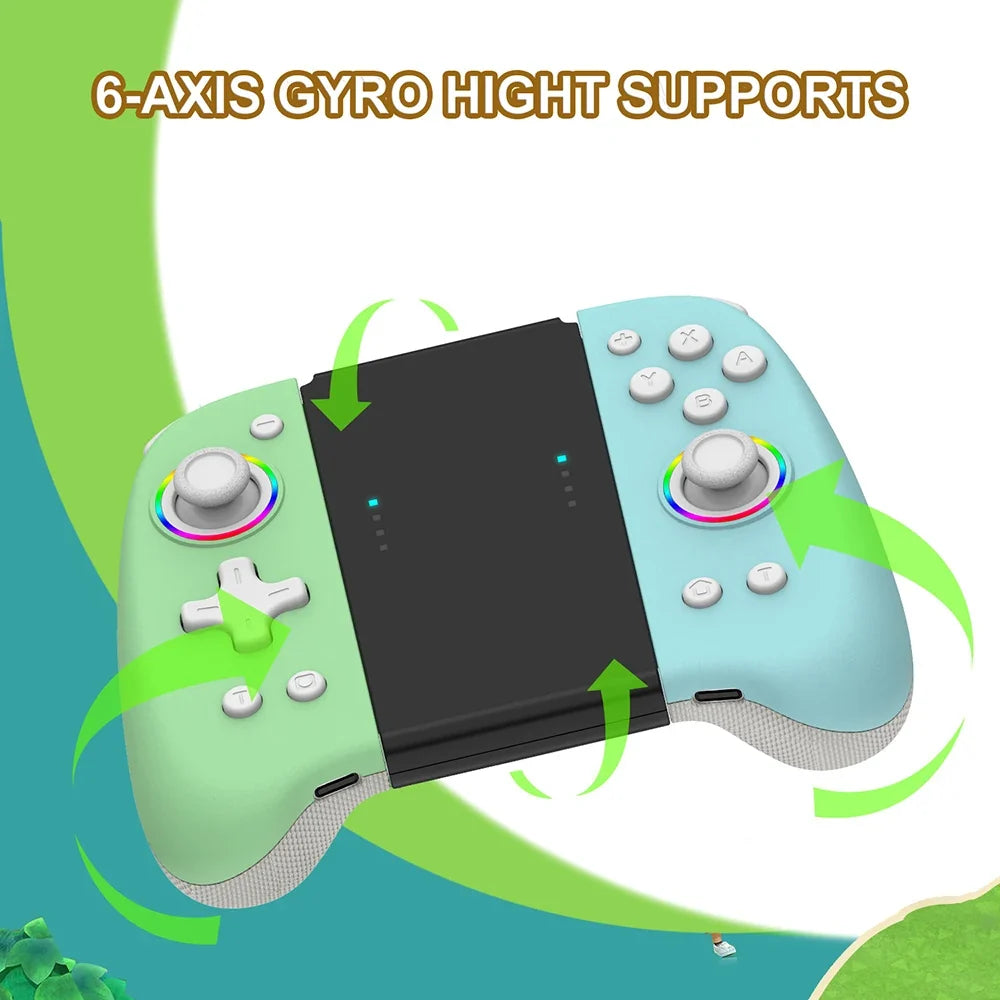 Wireless Joypad Controller L/R for Nintendo Switch/OLED, Wake-Up