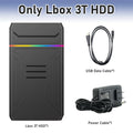 Xbox One/PS4 Emulator HDD 3TB, JMachen Launchbox, 10107 Games