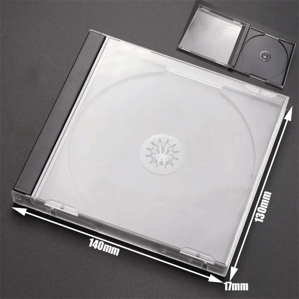 1pcs Plastic CD Game Cover Protective Design Replacement Accessory Game Disk Holder for PS1 PS2 PS3 PS4 PS5 Xbox WII