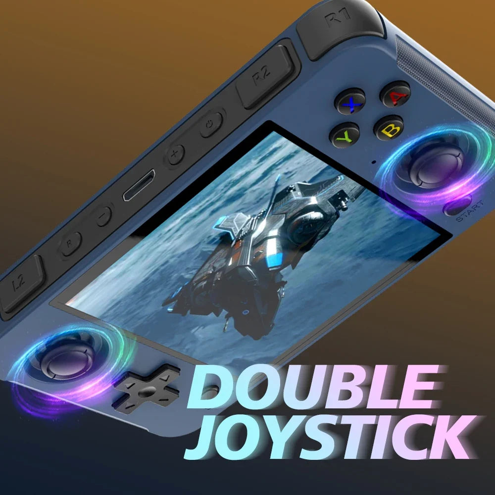 1.8GHz Chips Retro Handheld Video Game Console R40S 720*720 4" IPS Screen Built-in WIFI Bluetooth 64-Bit RK3566 Birthday Gifts