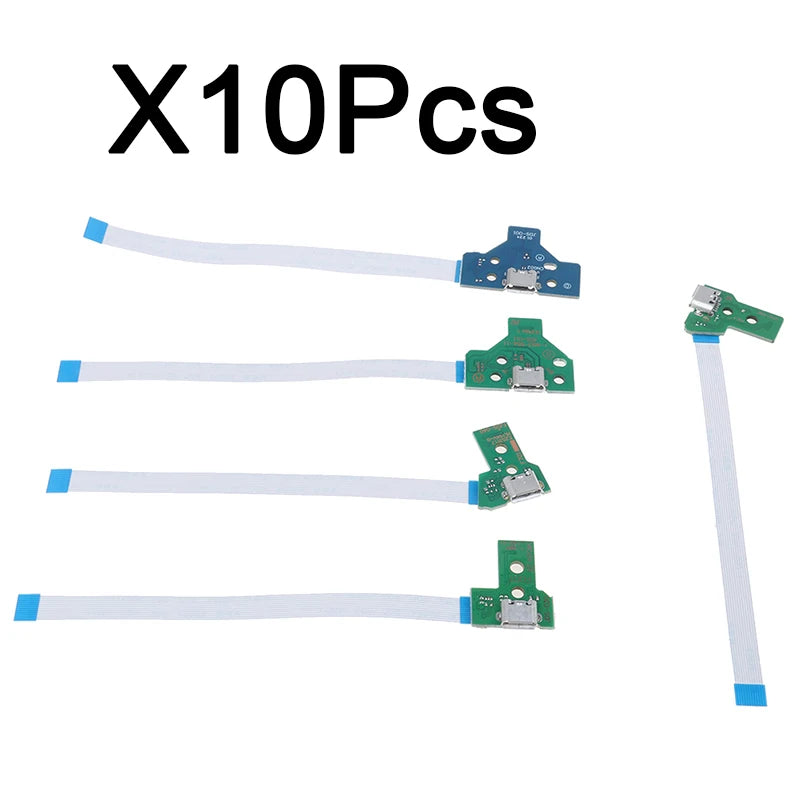 10Pcs USB Charging Port Board for PS4 Controller JDS-011 055