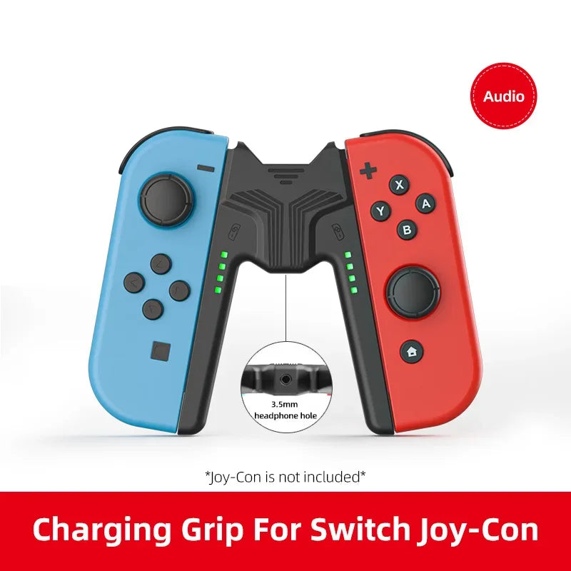 Aolion Charging Grip for Nintendo Switch Joycon Controllers