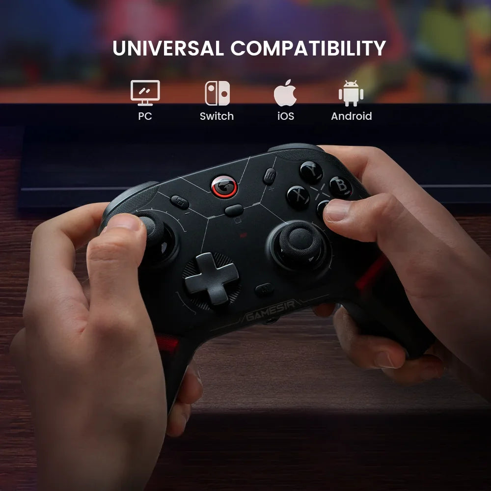 GameSir Cyclone 2 Wireless Controller for Nintendo Switch 2 / iPhone / Android, Bluetooth Gamepad with Hall Effect Triggers