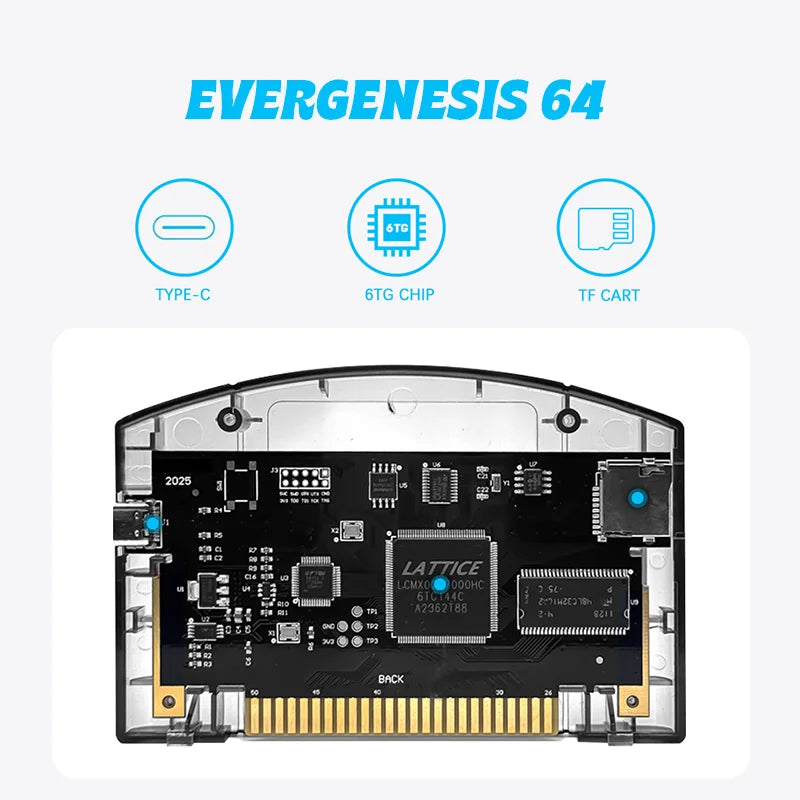SC64 Open Source N64 Flash Cart, 5000 in 1, 64DD Support