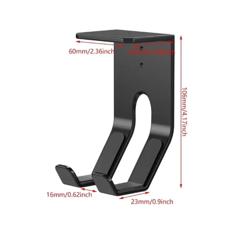Gamepad Headphone Wall Mount Holder 2/4 PCS For Xbox PS5 Switch Controller Bracket Stand Desktop Universal Gaming Mini Use Pro