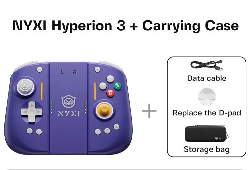 NYXI Hyperion 3 Wireless Joypad for Switch 2, Hall Joystick Magnetic Controller