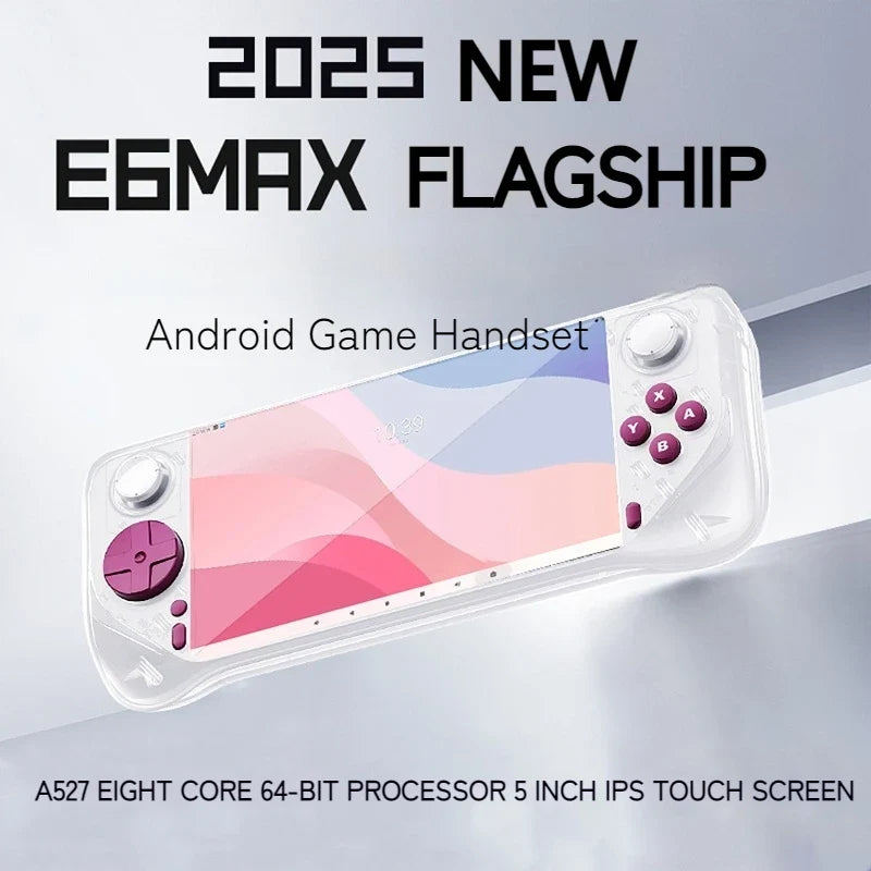 E6MAX Android Handheld Game Console 5-Inch Touch Screen 4+32GB