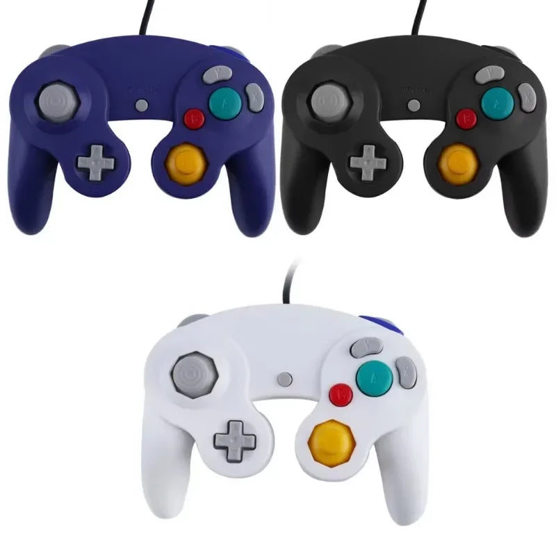 Wired USB Controller for GameCube NGC, Single-Button Gamepad