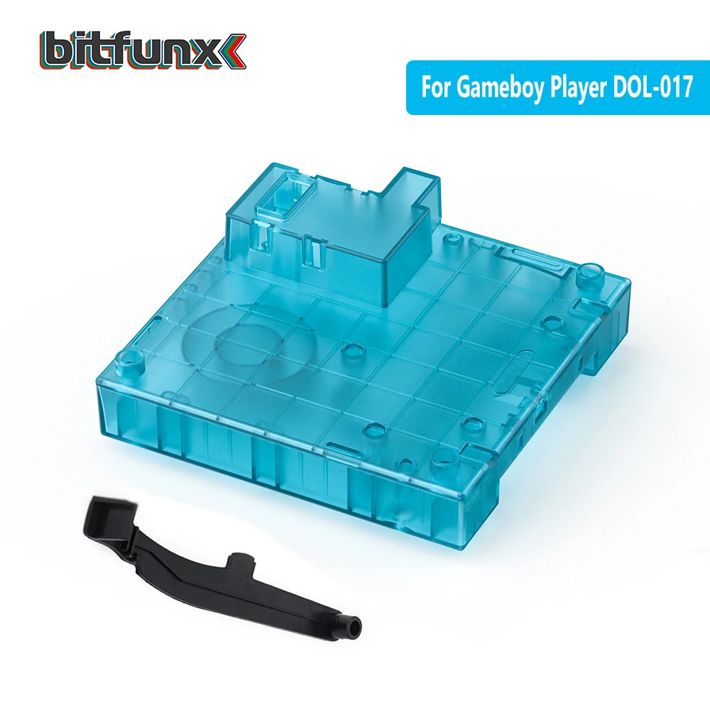 Bitfunx GBA Gameboy Player DOL-017 Translucent Base Case Shell