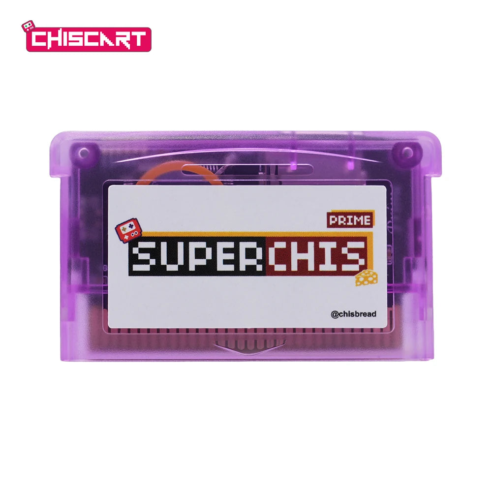 GBA SuperChis Prime Game Reader Cart for NDS/NDSL/GB Player