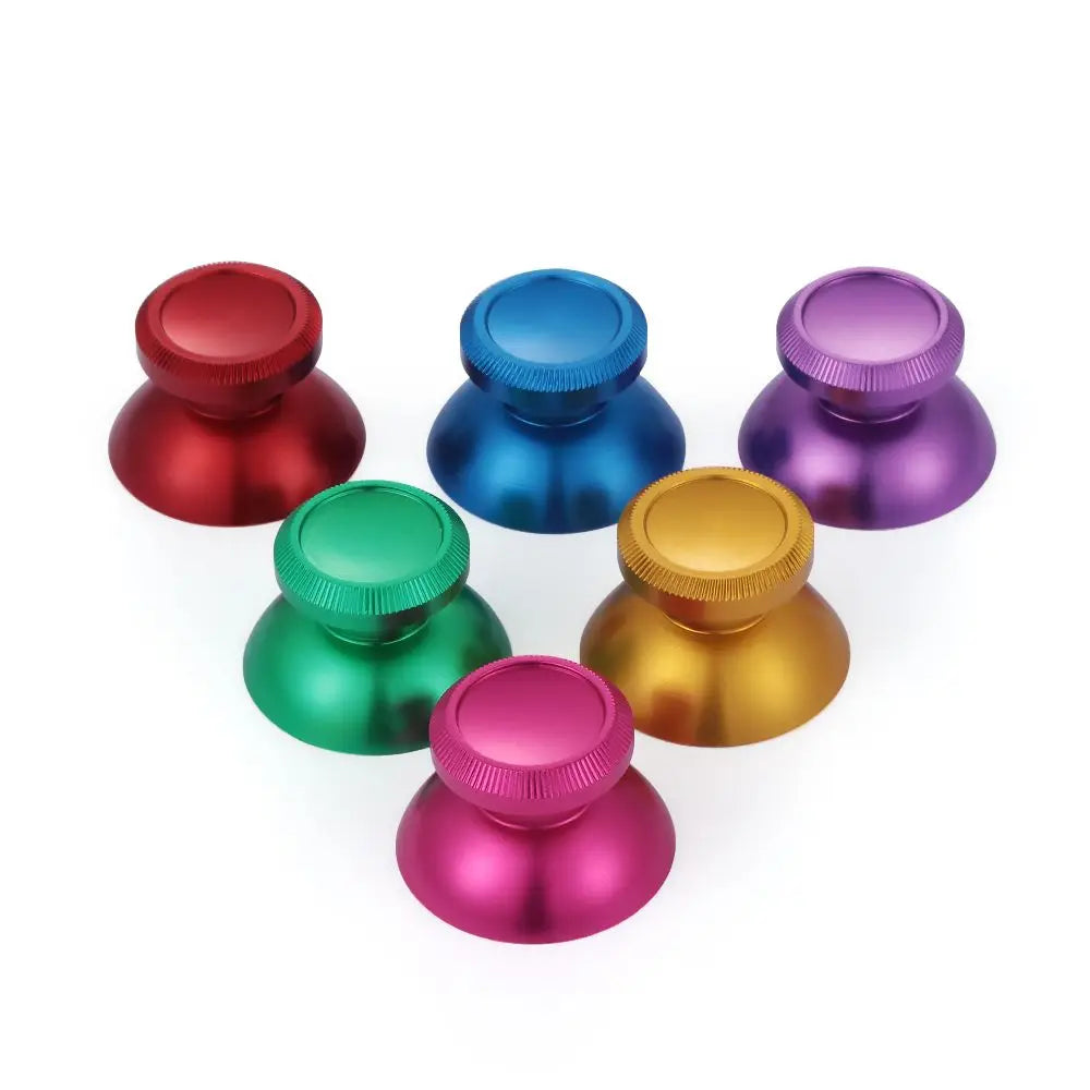 2Pcs Metal Thumbstick Grip for PS4 Xbox One Controller, Aluminum