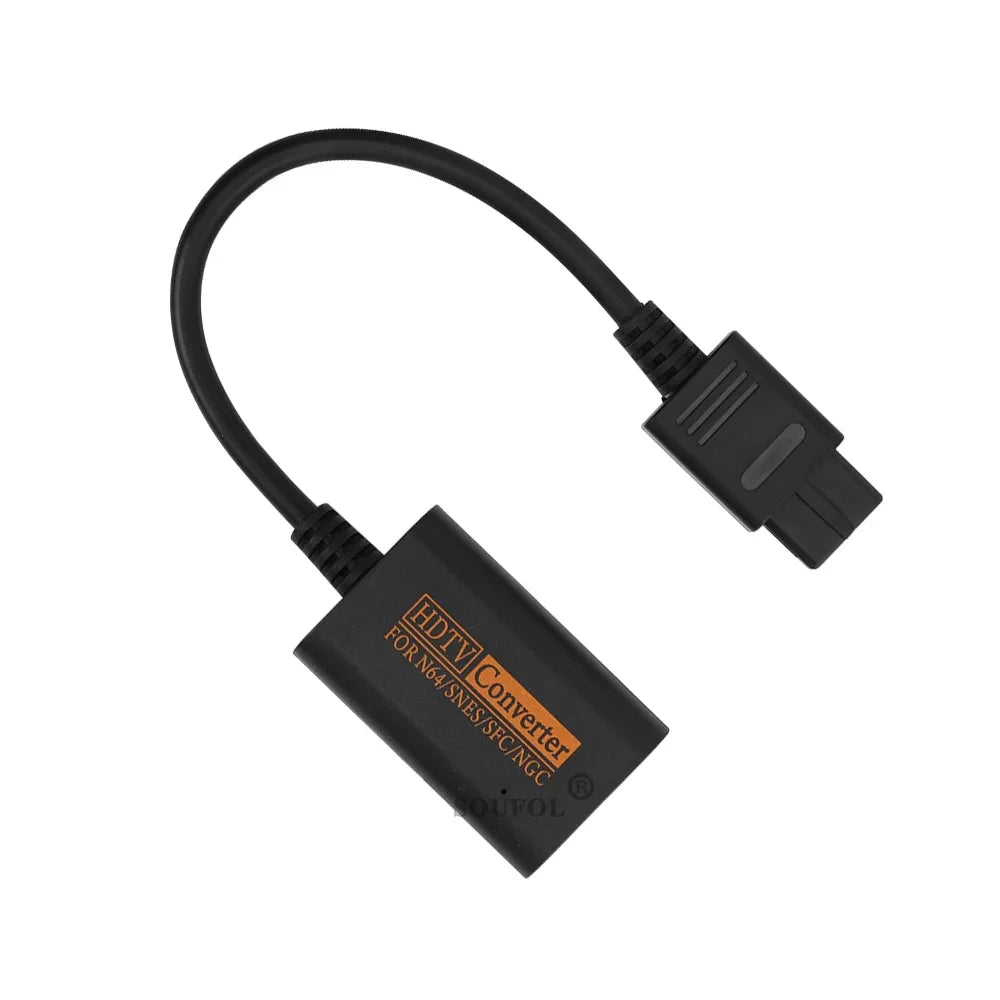 N64, GameCube, SNES to HDMI Converter, Up to 1080p Output
