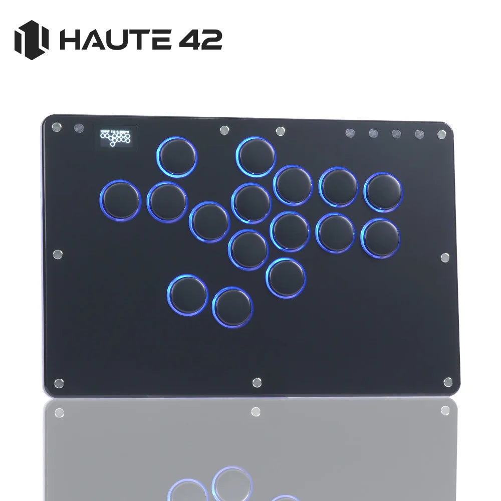 Haute42- COSMOX Anniversary Fighting Gaming Joystick Arcade Leverless Controller For PC/ PS4/PS5 XBOX Switch Hitbox Stick