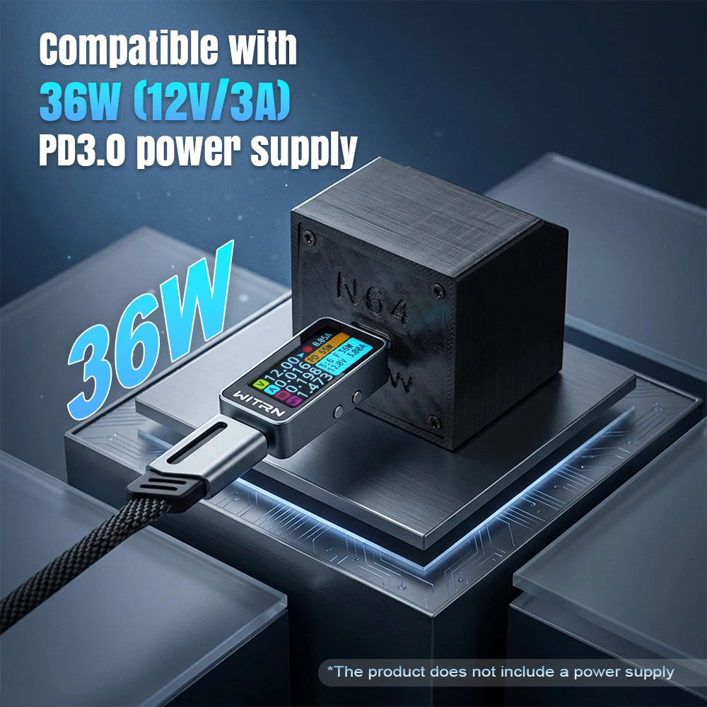 N64 USB-C 12V/3A Internal Power Supply Replacement Board