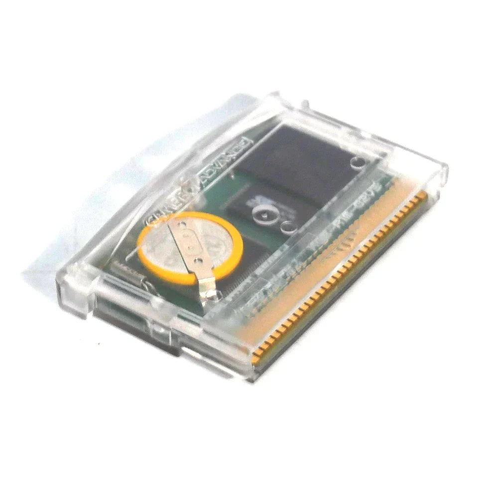 GBA 32MB Flash Cart with 1Mbit Flash Save and RTC, Light Blue