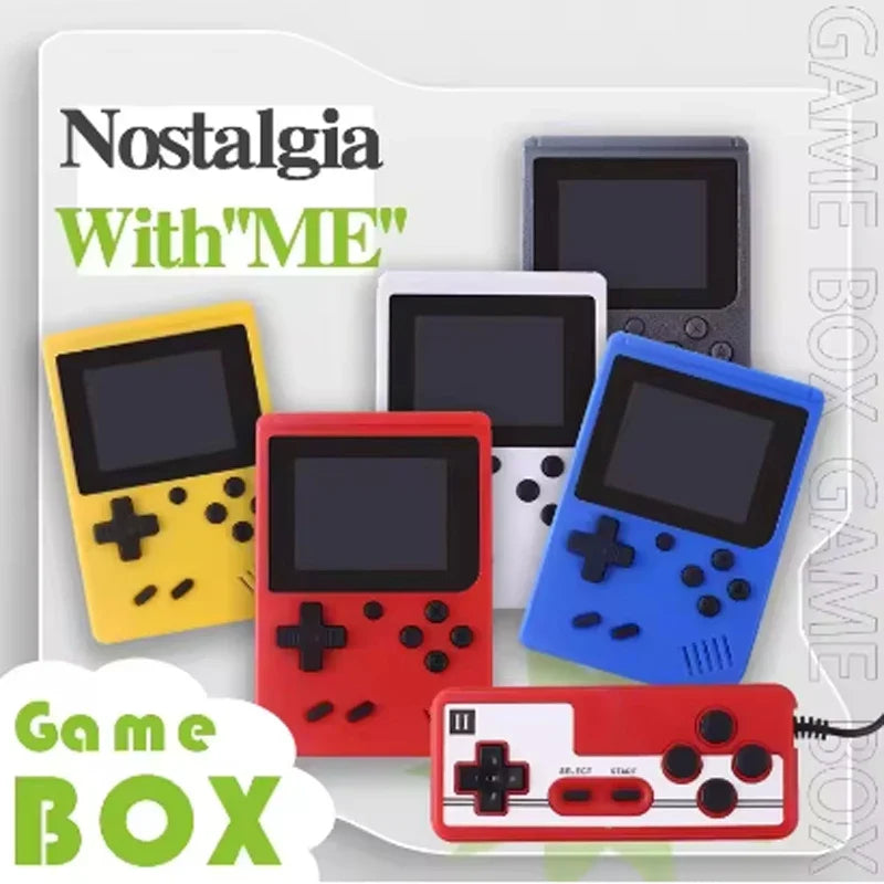 500-in-One Classic Mini Handheld Console for Kids, Macaron Colors