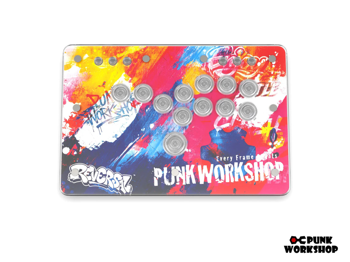 Punk Workshop Mini Hitbox V3 SOCD Fighting Stick for Switch/PC
