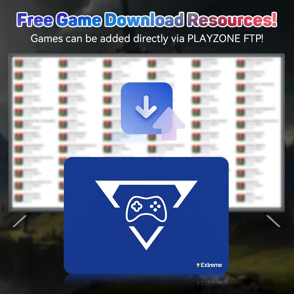 2TB Gaming Emulation Drive for PC, 20000 Retro/PC Games, PS4 Emulator