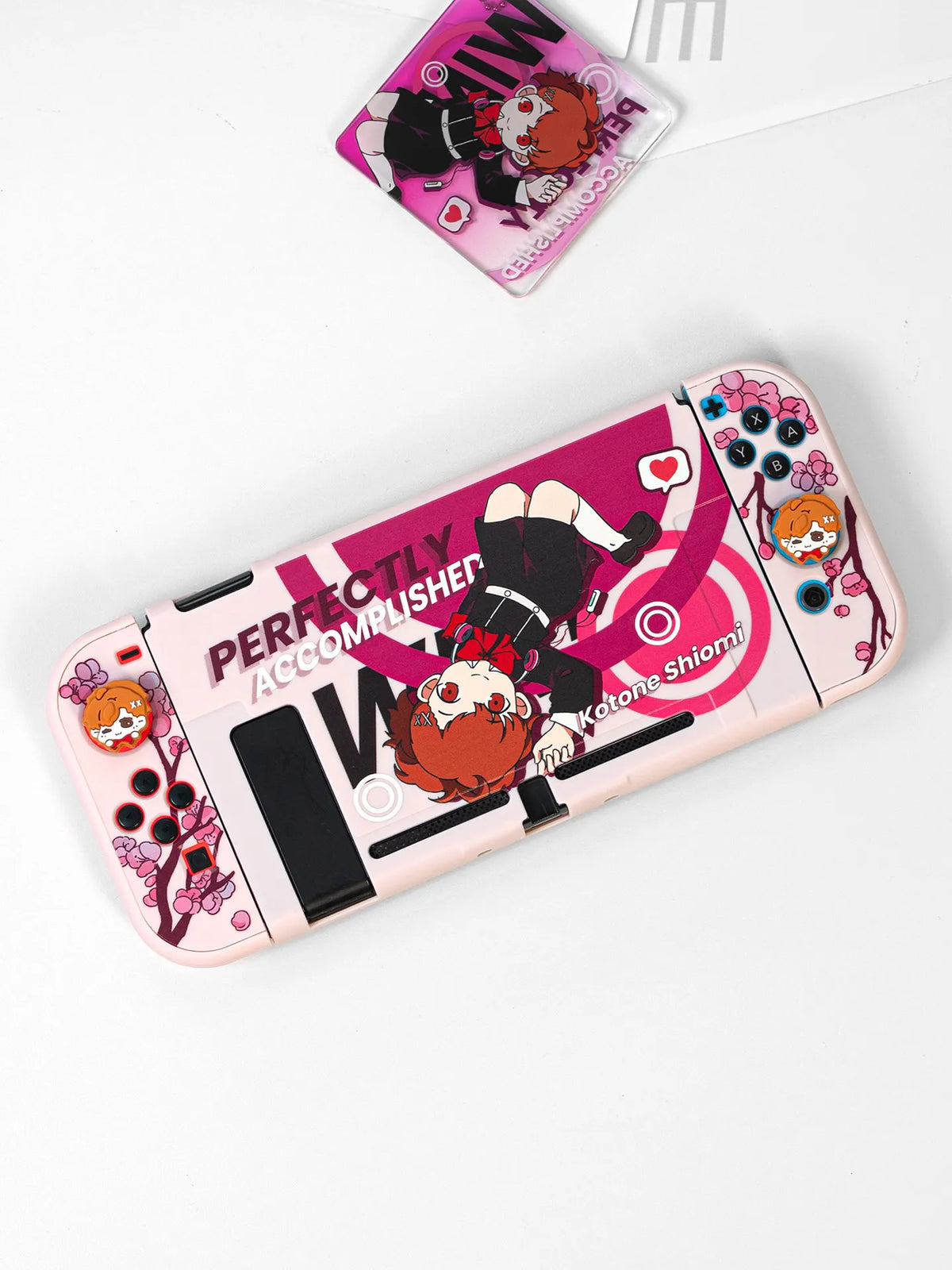 Shiomi Switch 2 Protective Case Persona 3 Kotone Soft Tpu Cover For Switch Oled Lite Anti Scratch Custom Printed Design