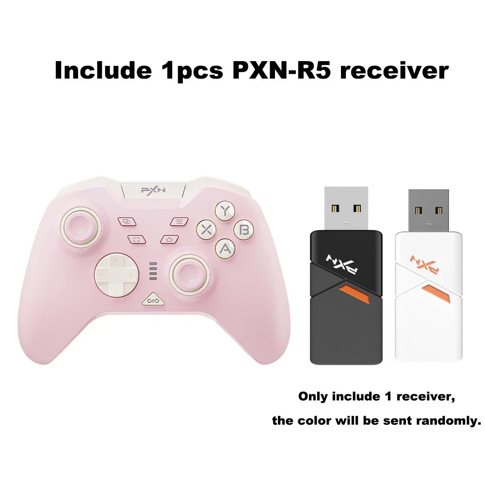 PXN P5 Bluetooth Gamepad 1000Hz Hall Trigger for Switch PC