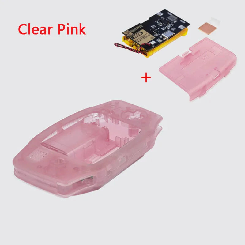 1800mAh Lithium Battery for GBA IPS V3 LCD Kits with Shell Cover
