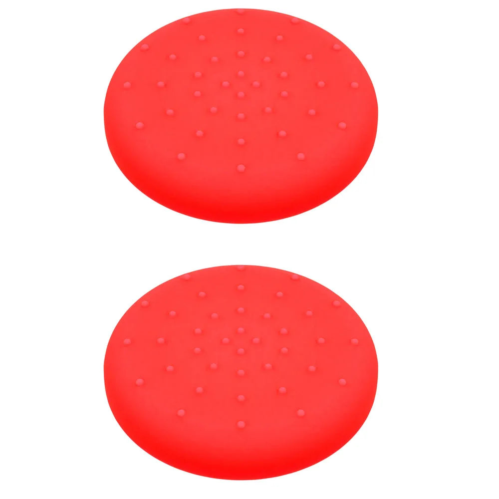 2 Pcs Silicone Rubber Protective Skin Joystick Grip Grips Cap For Switch 2 Controller Rocker Cover