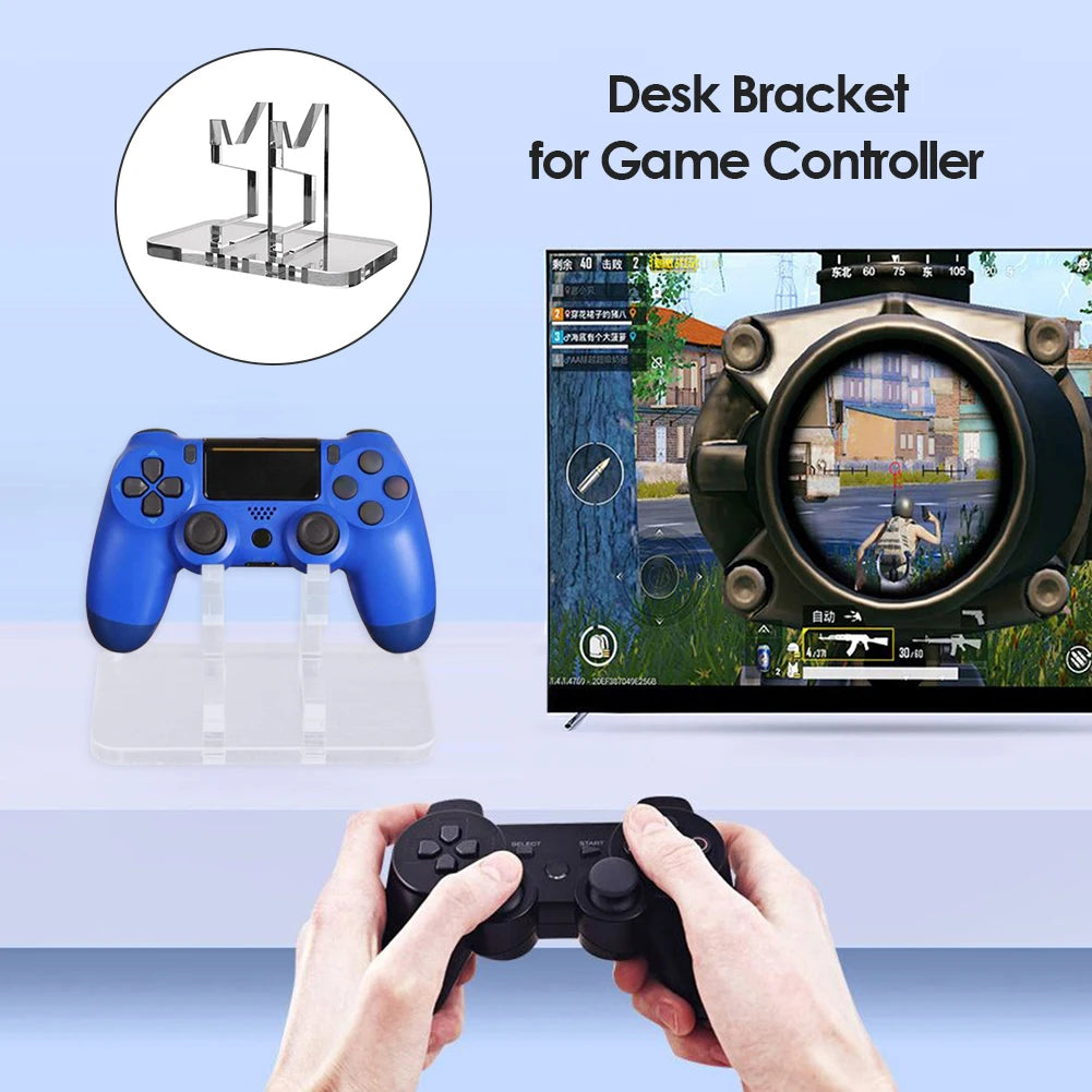 Game Controller Holder for Switch Pro/PS5/Xbox Series X/PS4 Joystick Stand Acrylic Game Controller Bracket Support Accessories