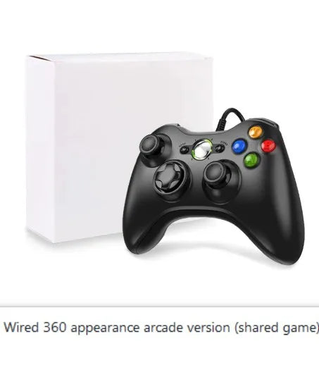 Xbox360 Wired/Wireless Game Controller for PC, P3, Android, Shared Arcade Controller Black Myth Wukong