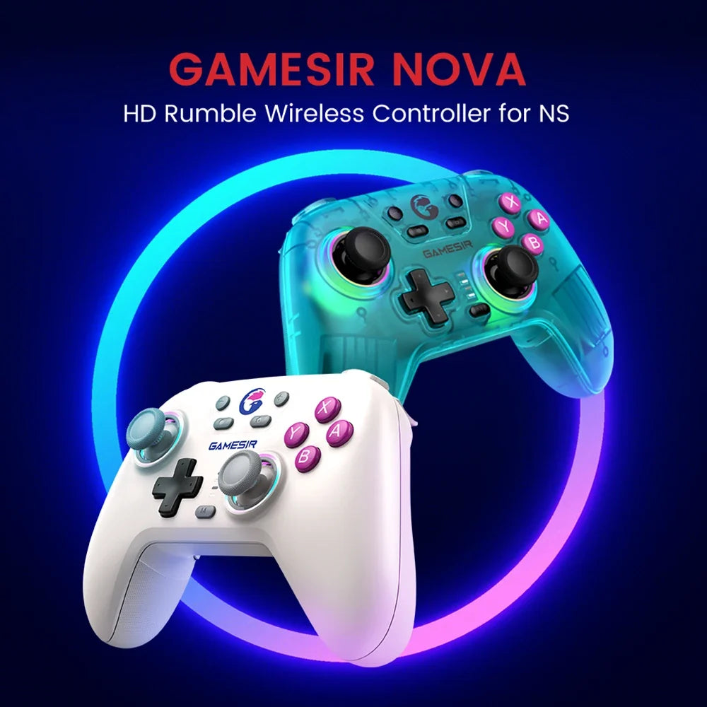 GameSir Nova Wireless Switch Controller, Hall Effect, iPhone