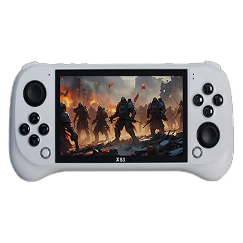 X53 Handheld Game Console, 5.1-Inch HD Screen, Music and Video