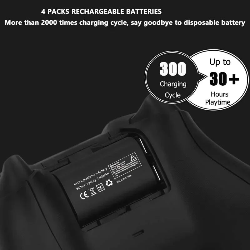 Xbox Series X/S Controller Battery, 1400mAh Rechargeable, One S/X