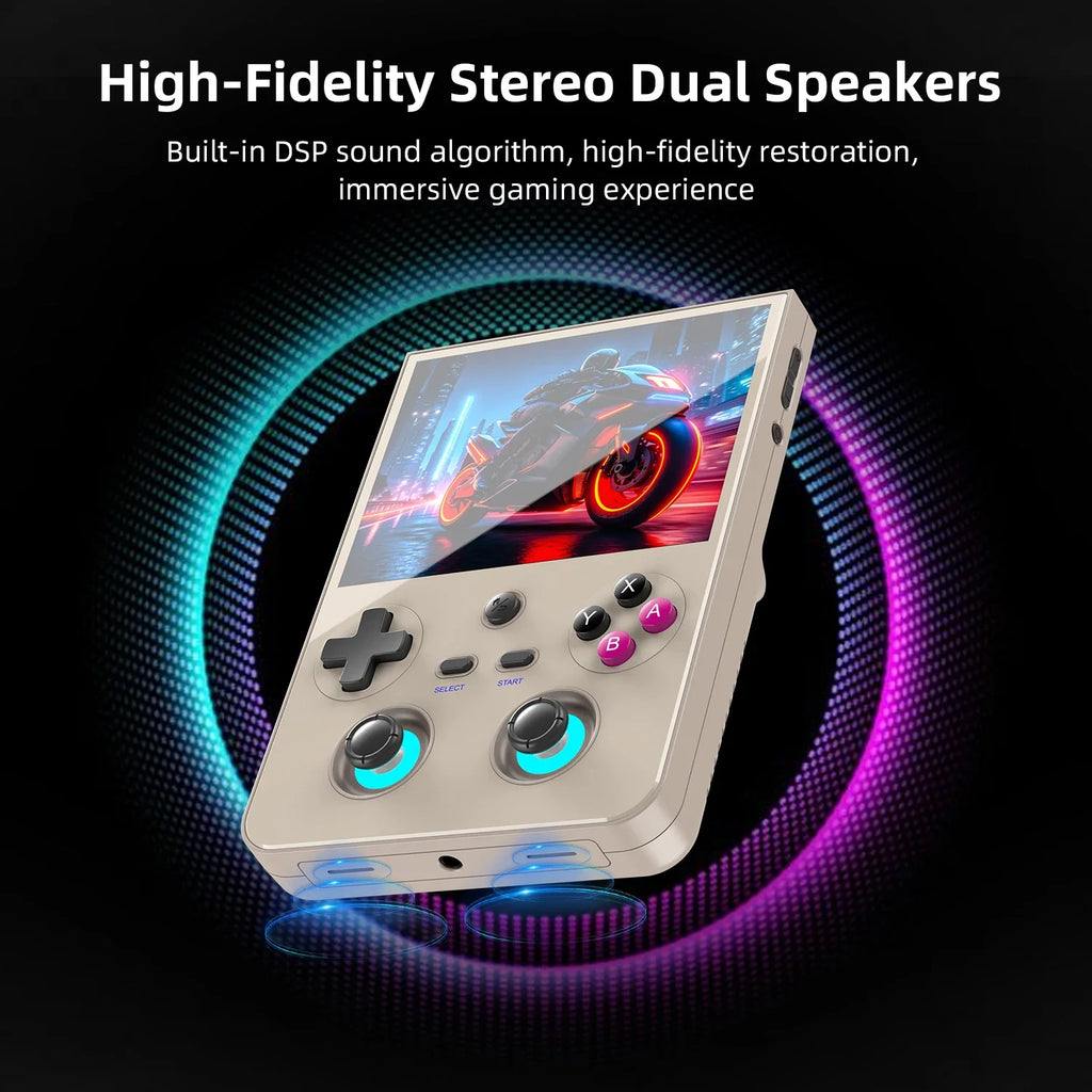 ANBERNIC RG477V Handheld Console, 4.7 Inch Android 14 120Hz