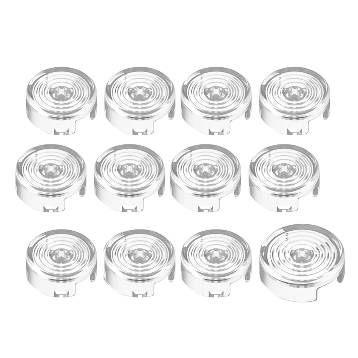 12pcs Arcade Replacement Hitbox Button Caps for Gamerfinger HBFS-30 HBFS-24 Mechanical PushButton Cap for Cherry MX Switches Cap