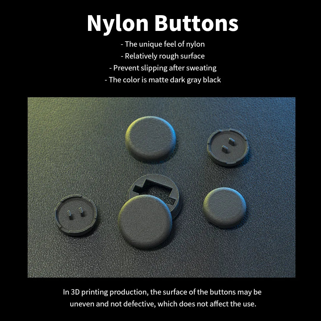 TIKITAKA Hitbox Nylon Button Keycaps Game Joystick Controller Accessories Arcade Fighting Stick For PS4/PS3/PC/Switch キーキャップ