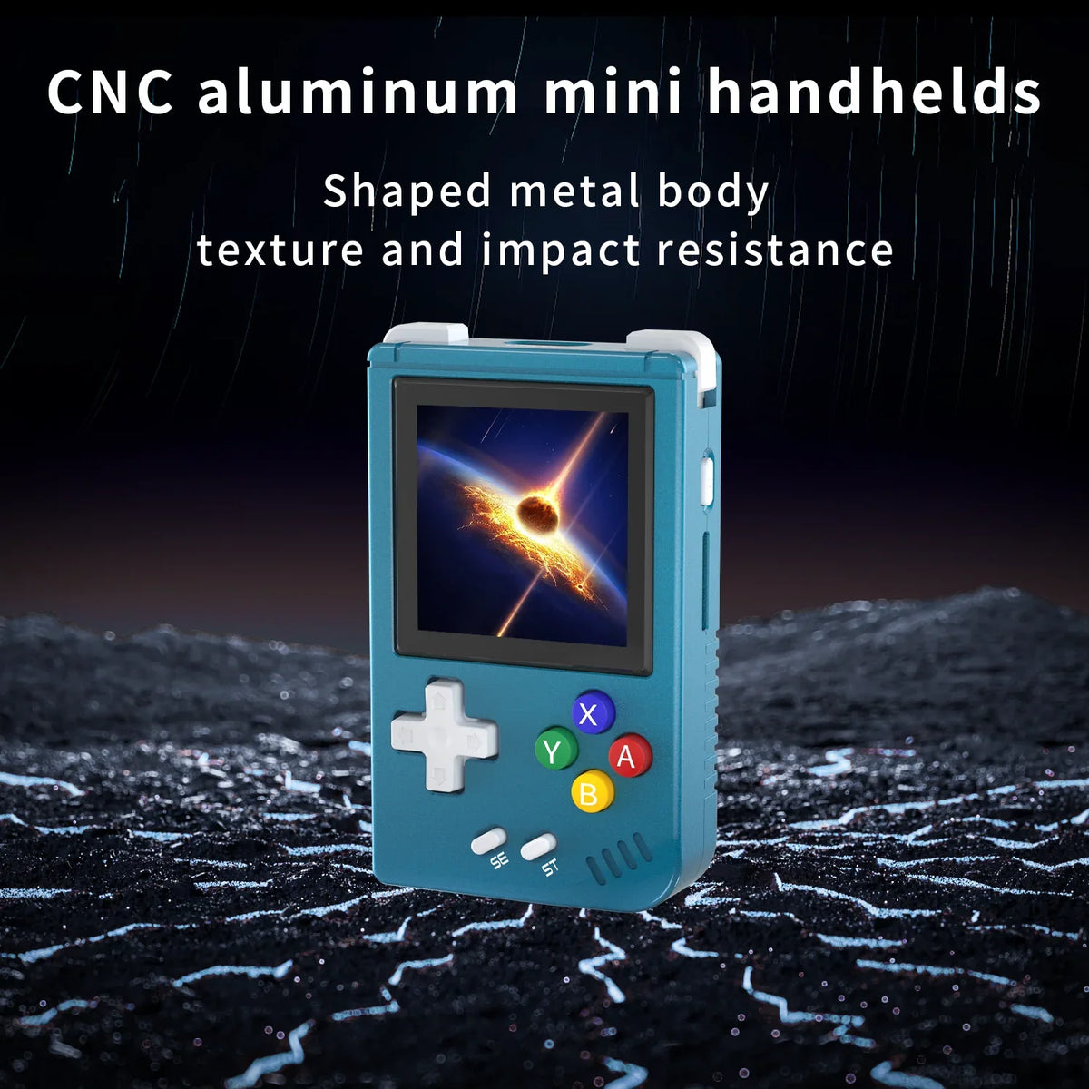 ANBERNIC RG Nano Handheld Game Console Portable Retro Video Games Consoles Hand Held Aluminum Alloy CNC Music Player 1.54Inch IPS