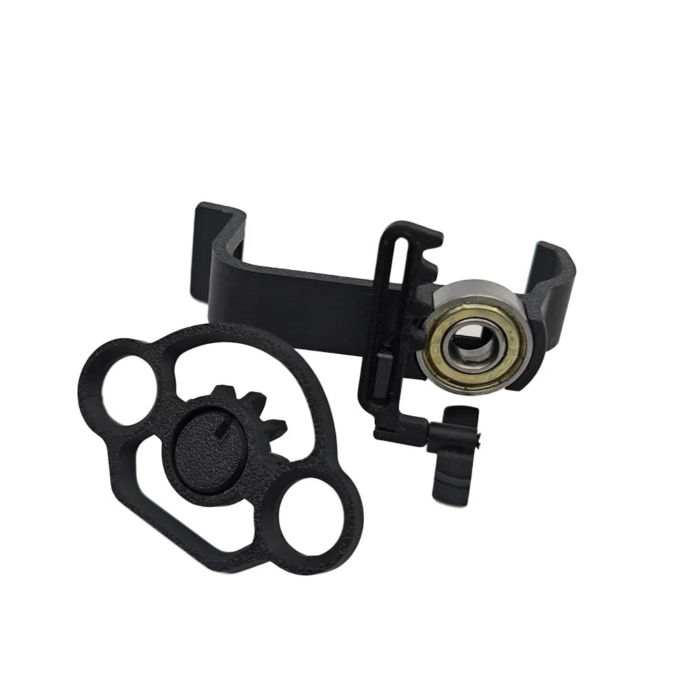 Mini Steering Wheel for PS5 Pro/Slim for PS5 Game Controller Auxiliary Black Replacement 3D Printing Accessories