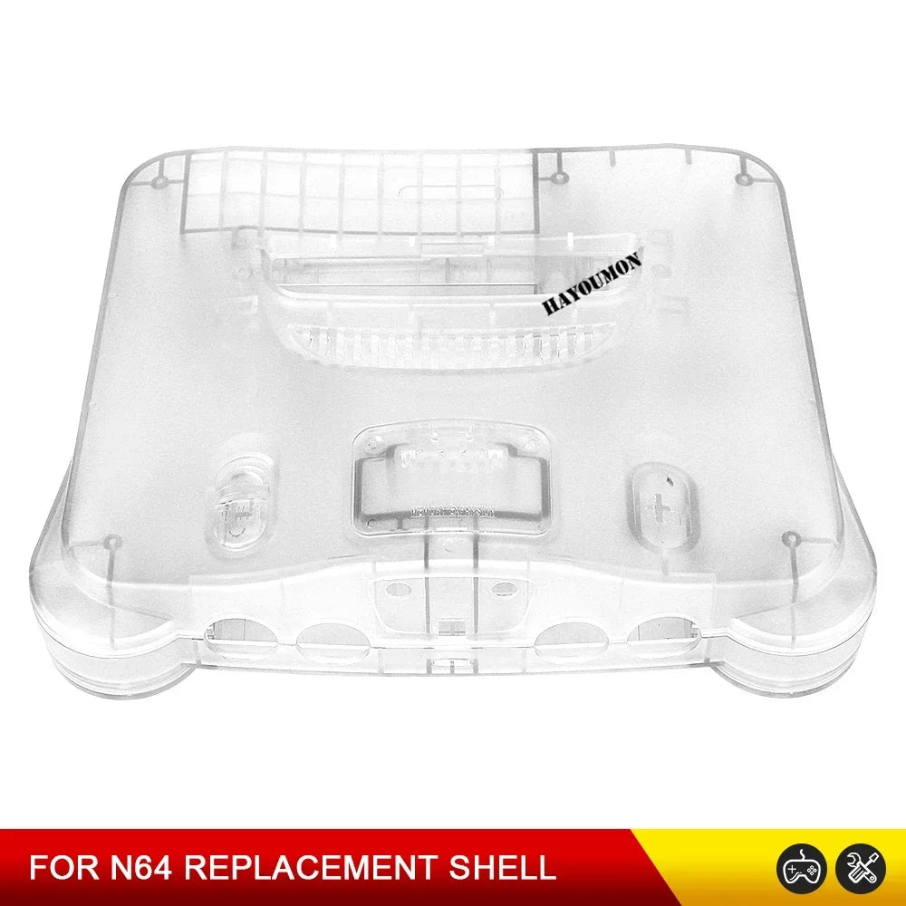 Multi-Colors Replacement Plastic Shell Translucent Case for N64 Replacement Case Transparent Boxes For N64 Console Gaming Access
