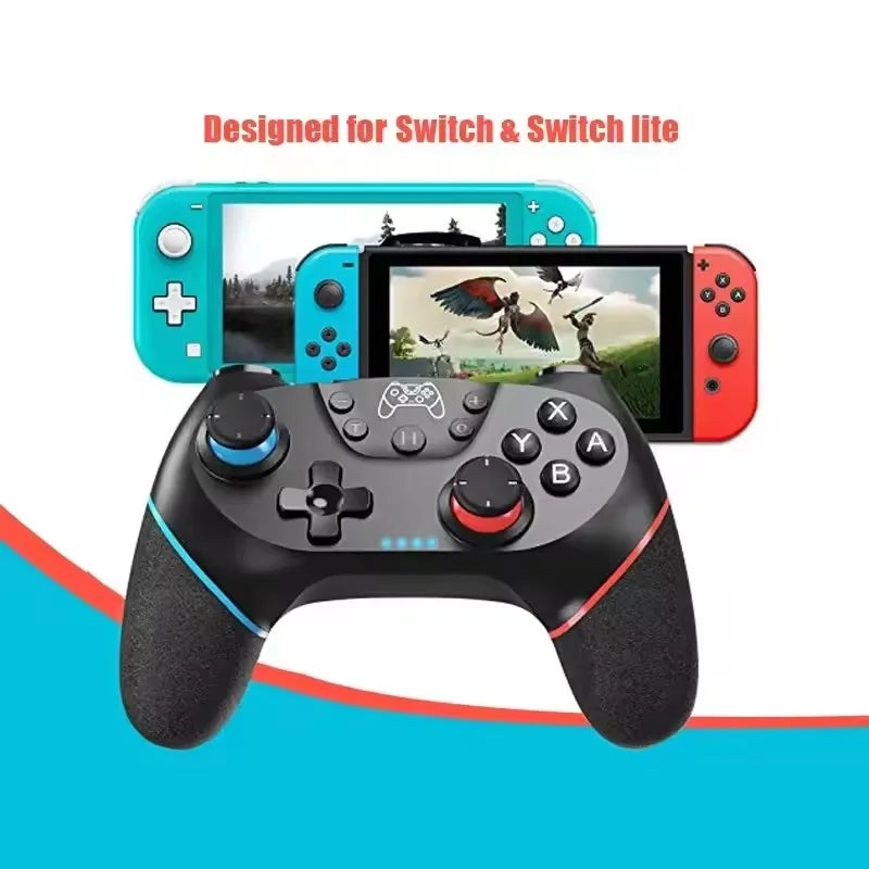 USB Bluetooth Wireless Control for Nintendo Switch & OLED Lite PC Controller Gamepad Computer Joystick Game Pad Command Trigger