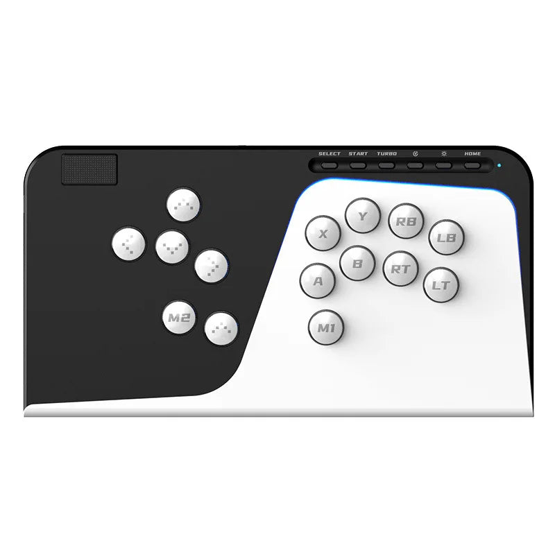 Leverless Hitbox Arcade Fighting Controller NS Xbox PS5 PC Switch Compatible Button Gamepad for Fighting Games