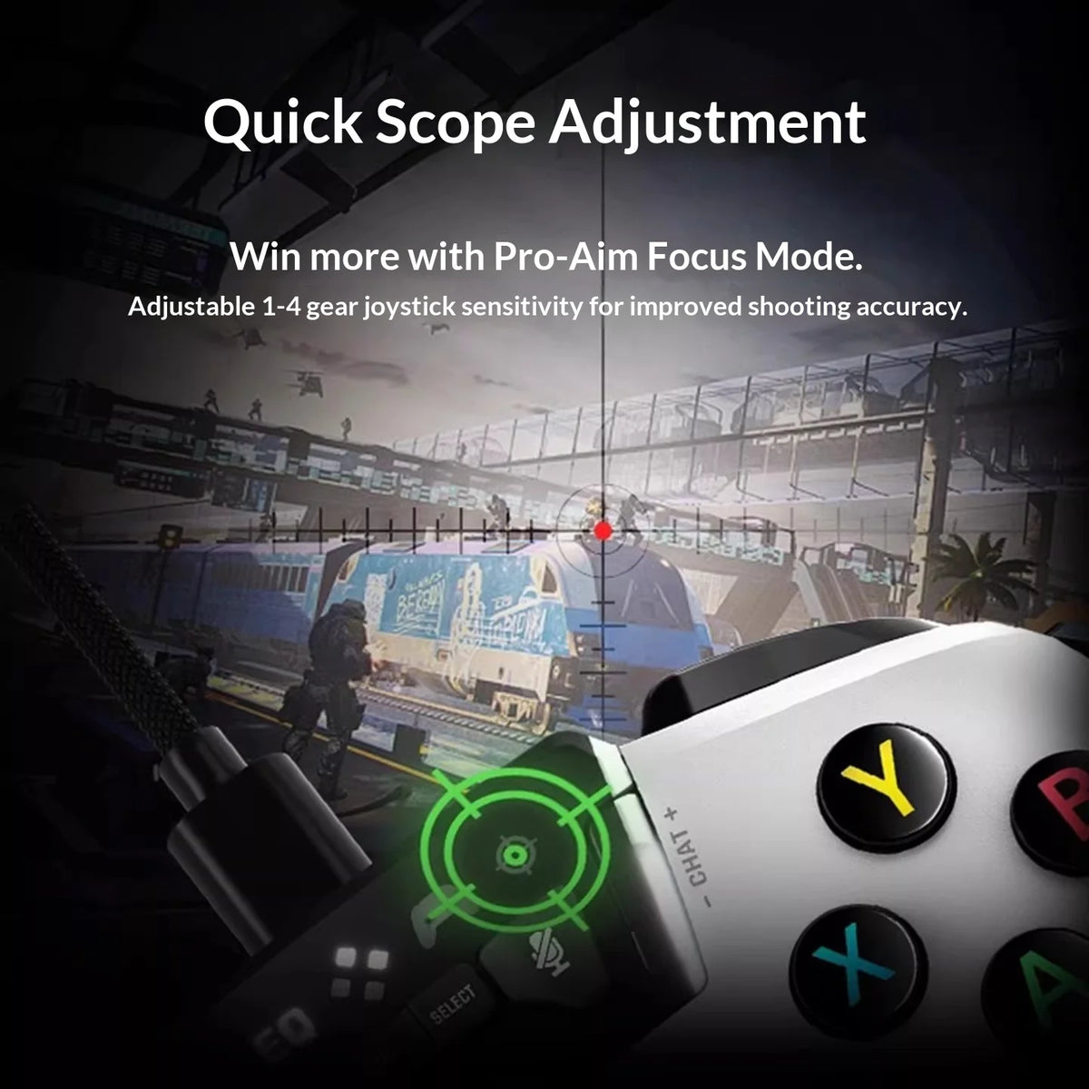 Turtle Beach Recon Cloud FPS Controller, Double Shock Motor