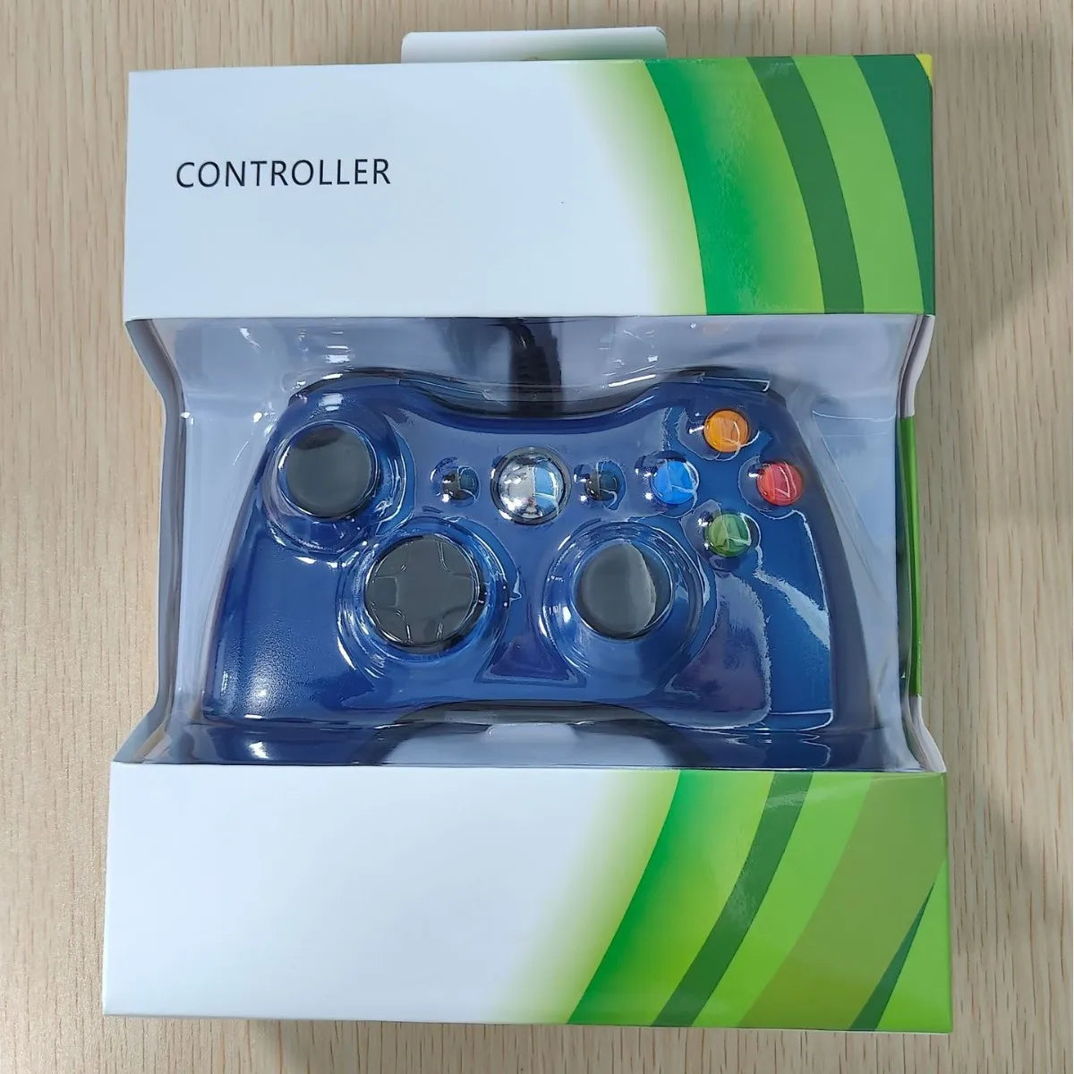 USB Wired Controller for Xbox 360 & PC, Dual Vibration