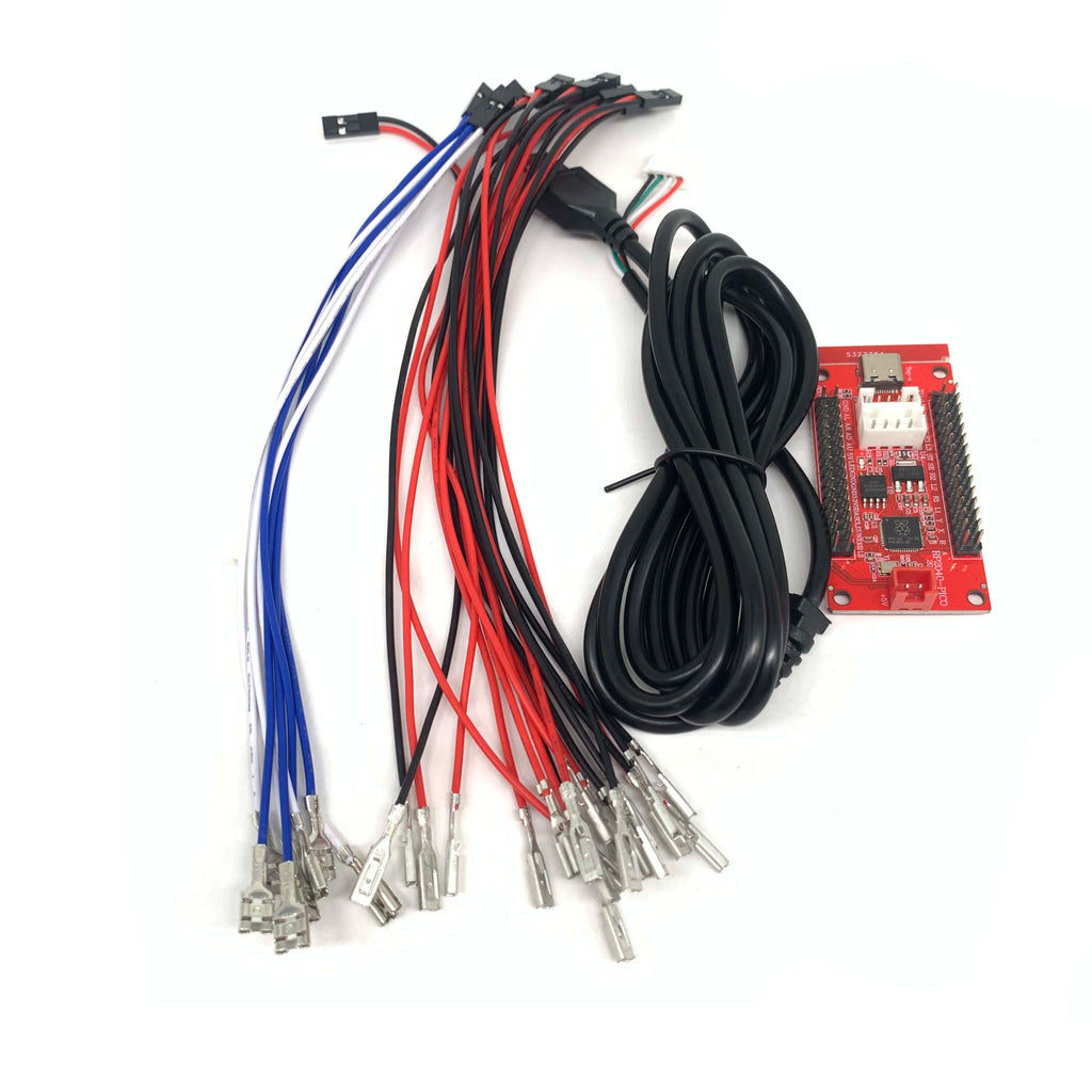 Zero Delay Arcade USB Encoder, PC PS3 Switch Android Pi