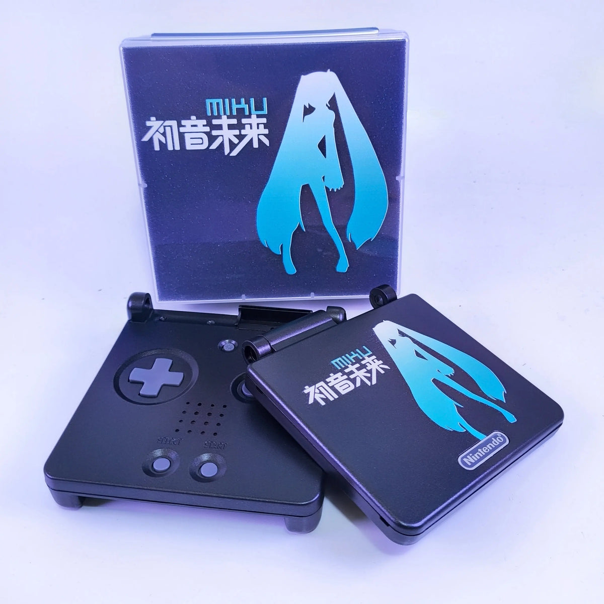 GBA SP Color Printed Replacement Shell, Creative DIY Housing