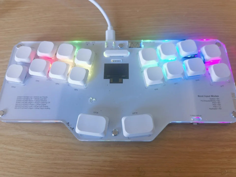 MCstudio Mixbox Fighting Keyboard Arcade Controller for Steam