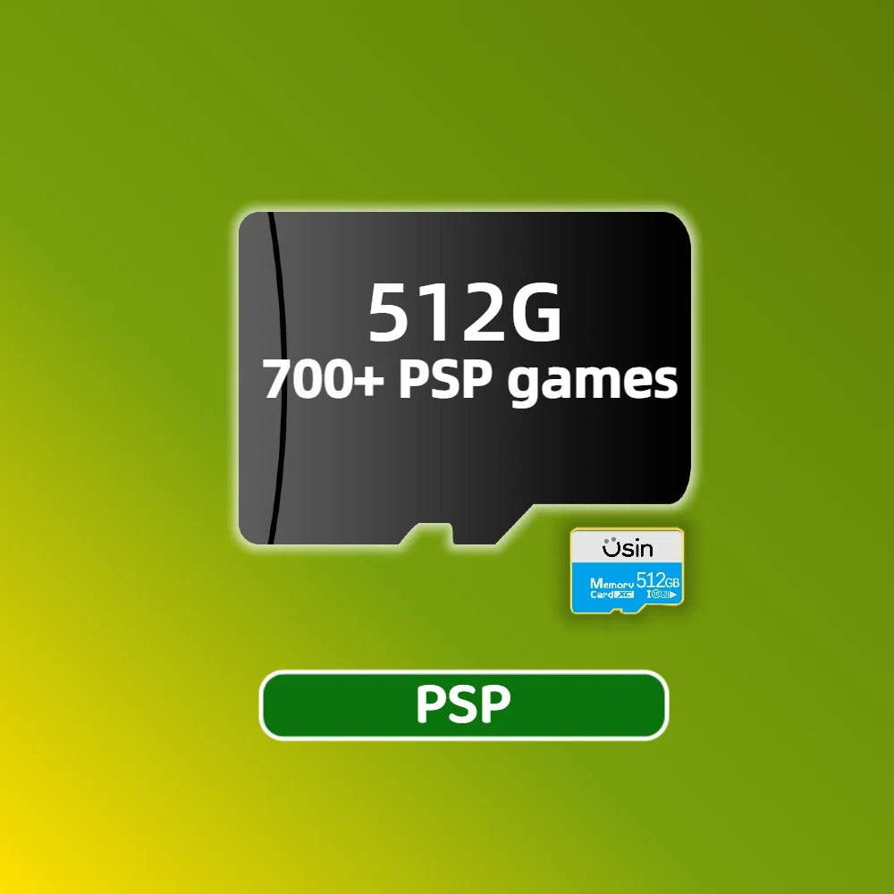 Game TF Card for Trimui Smart Pro and Brick, 256G-512G Games